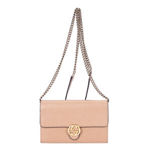 Gucci Interlocking G Chain Wallet Mini